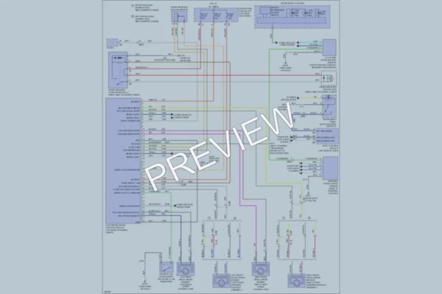 2012 Buick LaCrosse Anti Lock Brakes wiring diagram preview