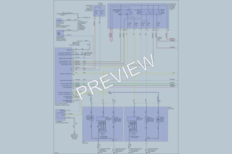 2012 Buick Regal Headlights wiring diagram preview