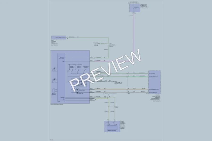 2012 Buick Regal Power Mirrors wiring diagram preview