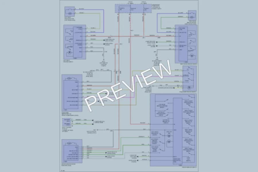 2012 Buick Regal Power Windows wiring diagram preview