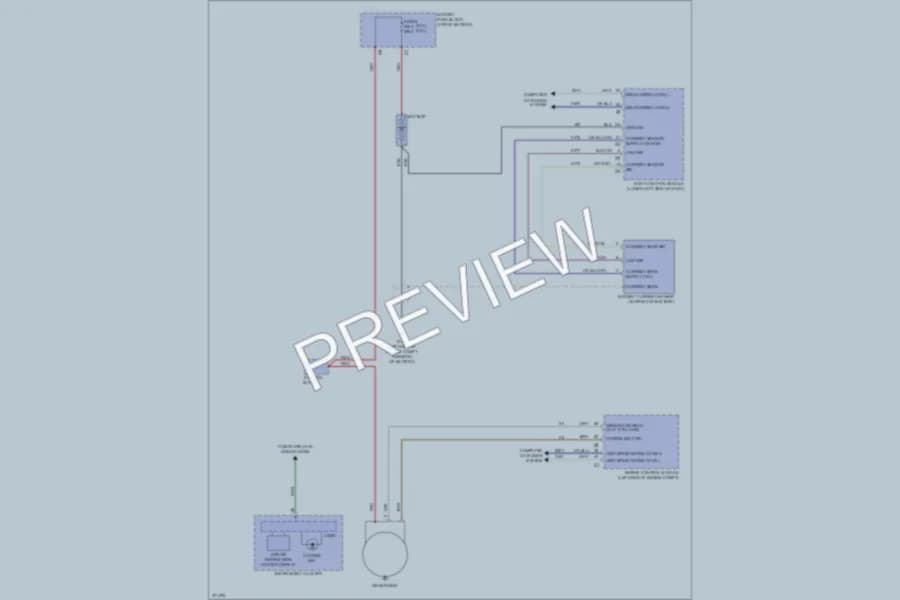 2012 Buick Regal Starting Charging wiring diagram preview