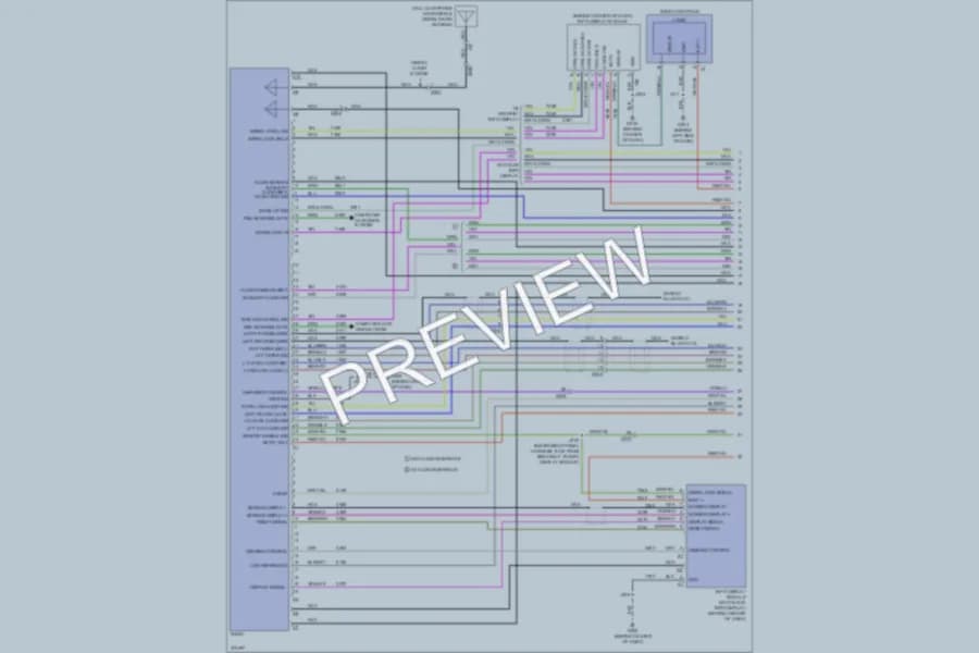 2012 Buick Verano Navigation wiring diagram preview
