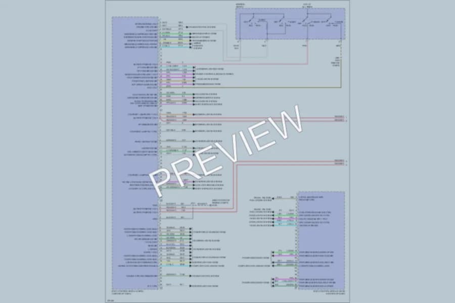 2012 Cadillac CTS Body Control Modules wiring diagram preview