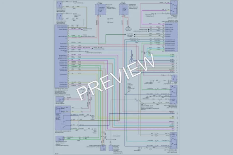2012 Cadillac CTSV Anti Theft wiring diagram preview