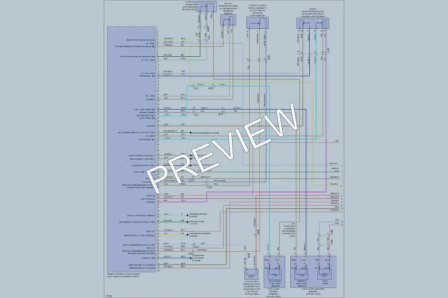 2012 Cadillac CTSV Engine Performance wiring diagram preview