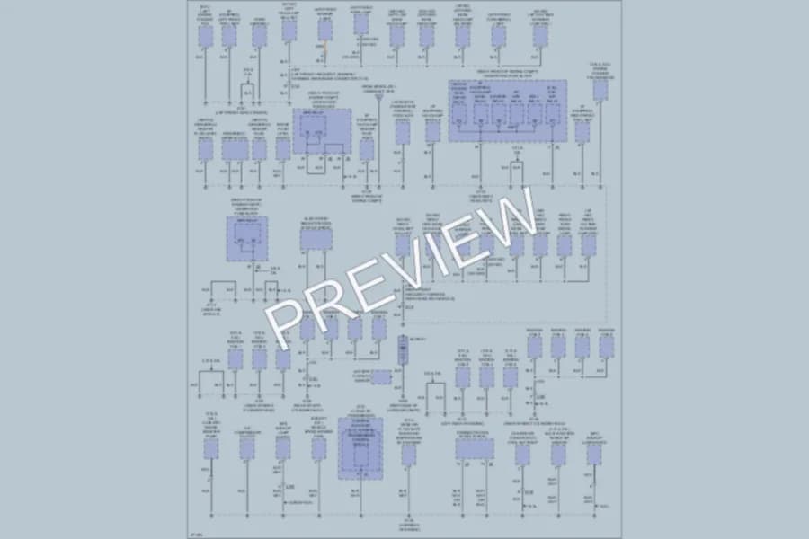 2012 Cadillac CTSV Ground Distribution wiring diagram preview