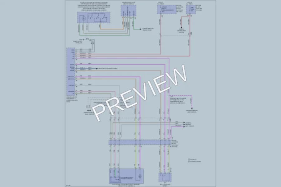2012 Cadillac Escalade Memory Systems wiring diagram preview