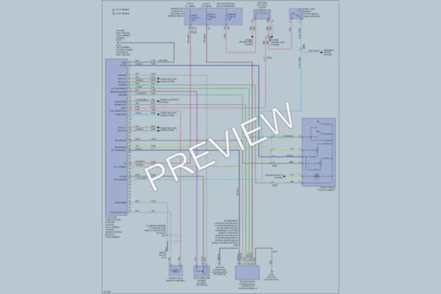 2012 Cadillac EscaladeESV Anti Lock Brakes wiring diagram preview