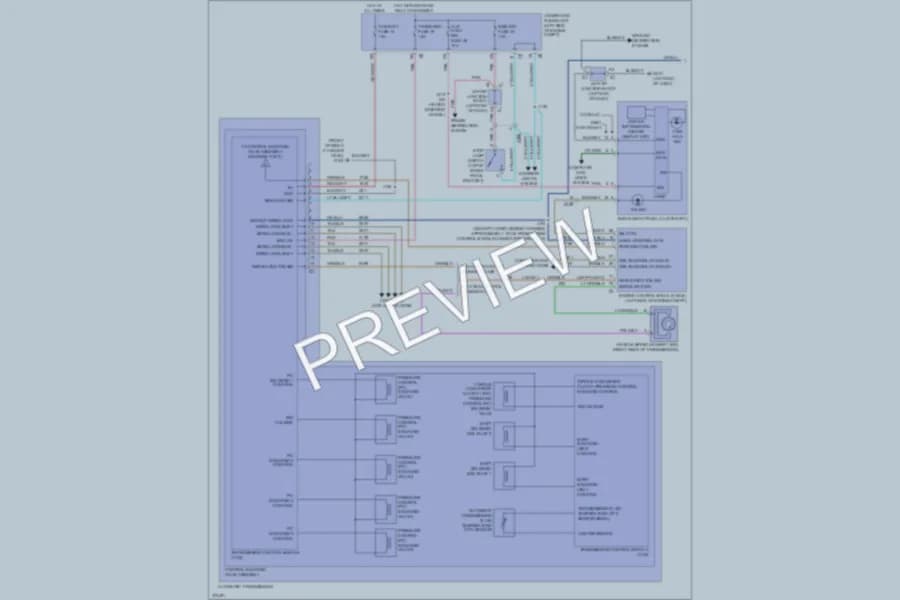 2012 Cadillac EscaladeEXT Transmission wiring diagram preview