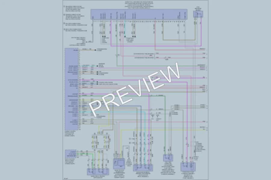 2012 Chevrolet C2500Suburban Engine Performance wiring diagram preview