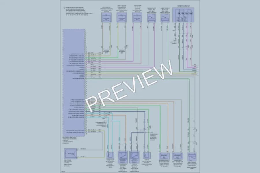 2012 Chevrolet Camaro Supplemental Restraints wiring diagram preview
