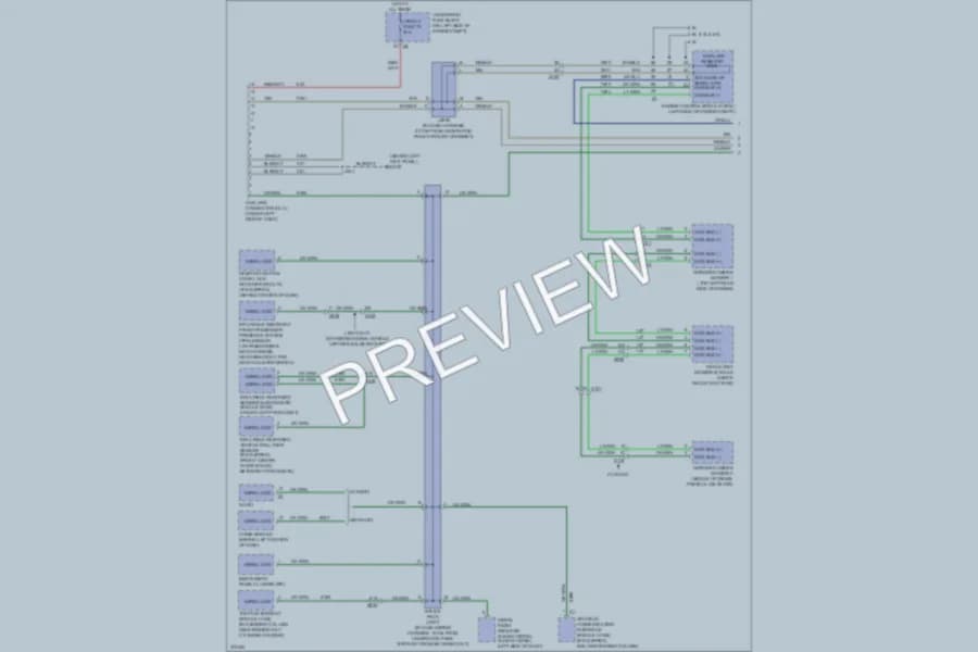 2012 Chevrolet H1500 Computer Data Lines wiring diagram preview with protected circuit layout
