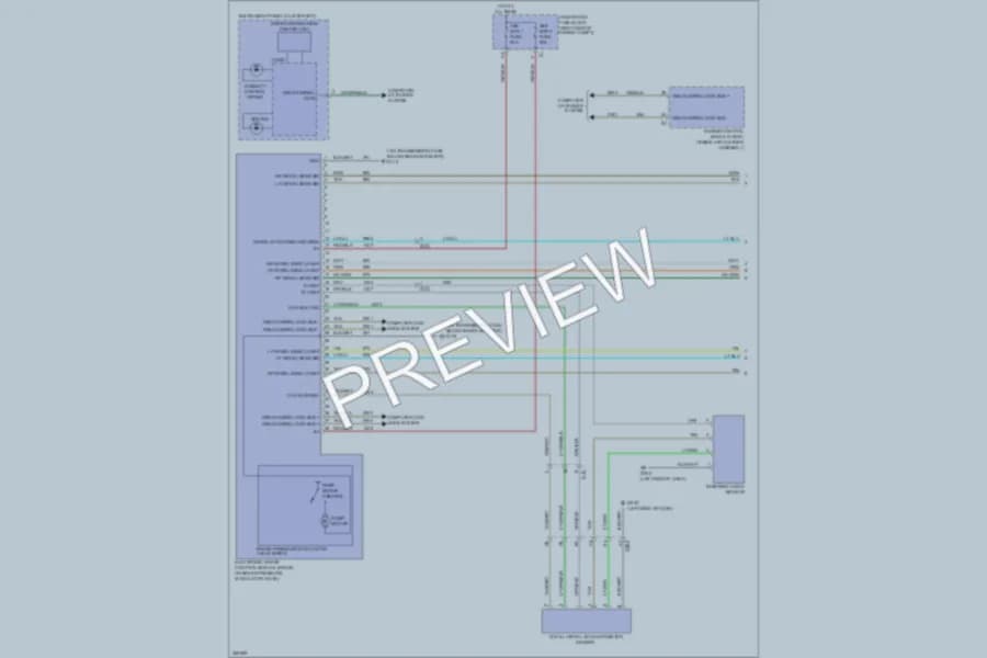 2012 Chevrolet Impala Anti Lock Brakes wiring diagram preview
