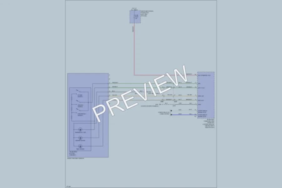 2012 Chevrolet Sonic Power Mirrors wiring diagram preview