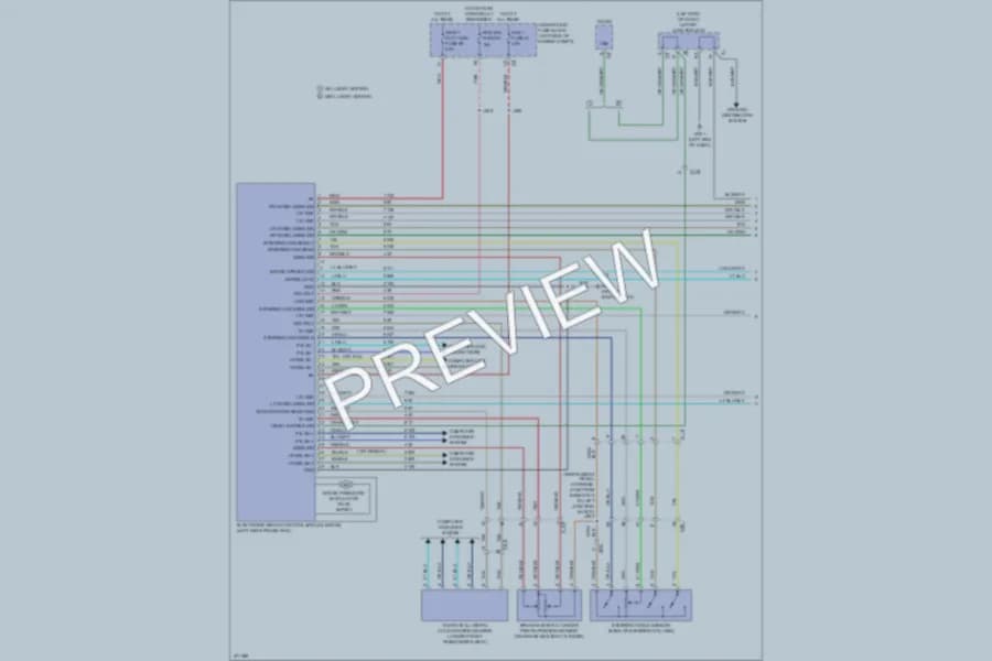 2012 Chevrolet Tahoe Anti Lock Brakes wiring diagram preview