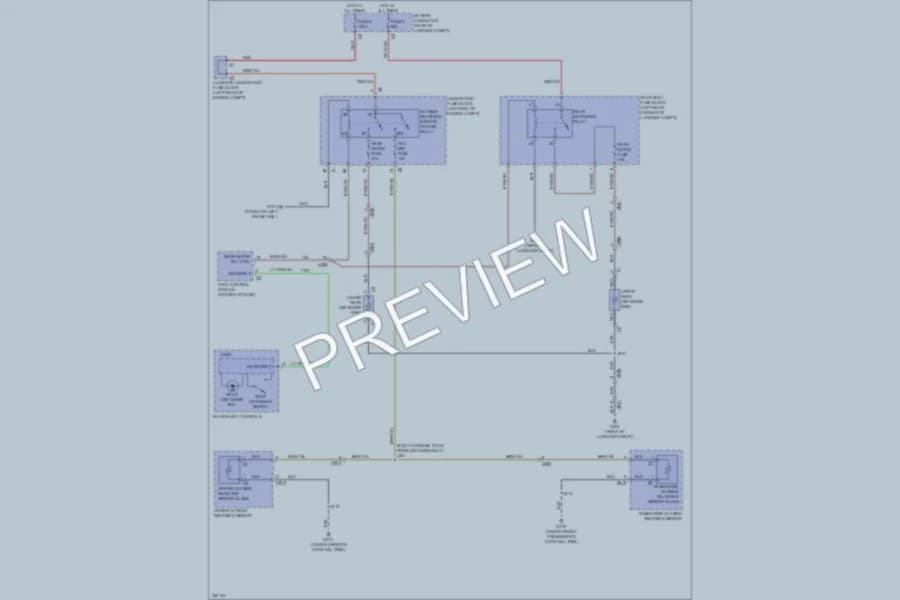 2012 Chevrolet Volt Defoggers wiring diagram preview