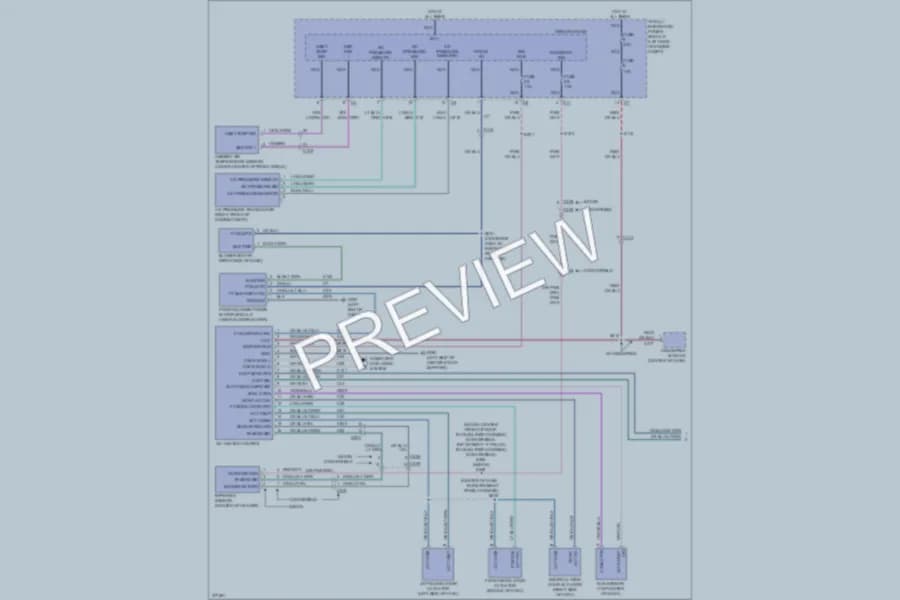 2012 Chrysler 200 Air Conditioning wiring diagram preview