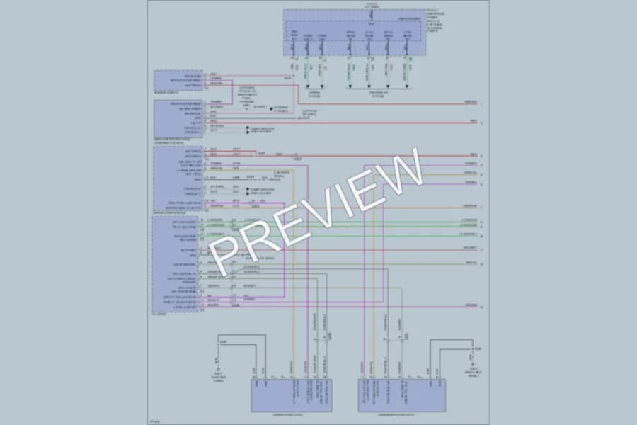 2012 Chrysler 200 Anti Theft wiring diagram preview