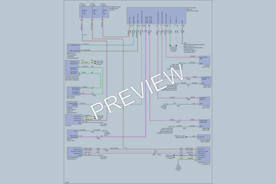2012 Chrysler 300 Warning Systems wiring diagram preview
