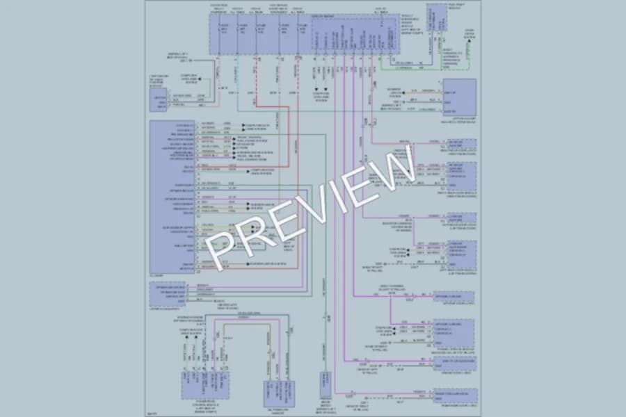 2012 Chrysler TownCountry Instrument Cluster wiring diagram preview
