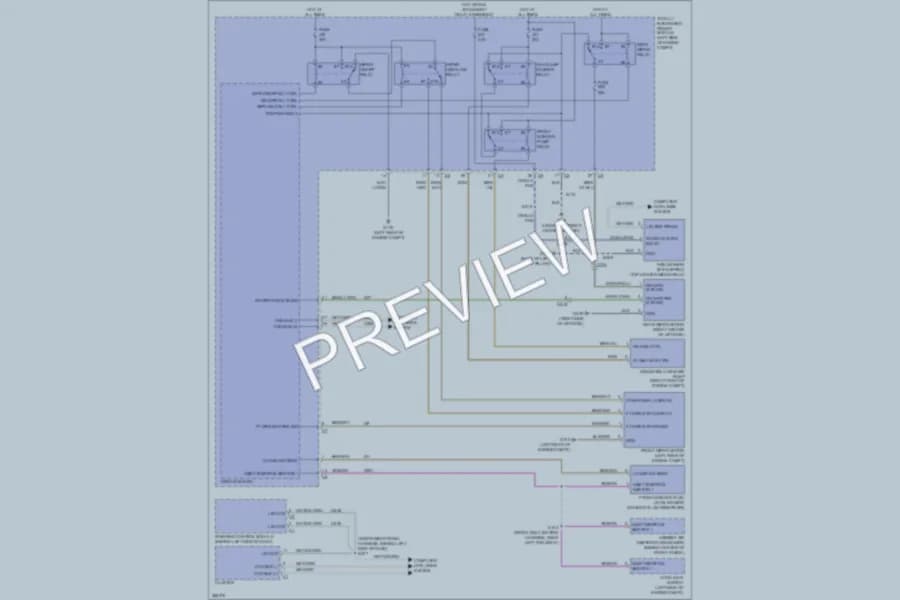 2012 Chrysler TownCountry Wiper Washer wiring diagram preview