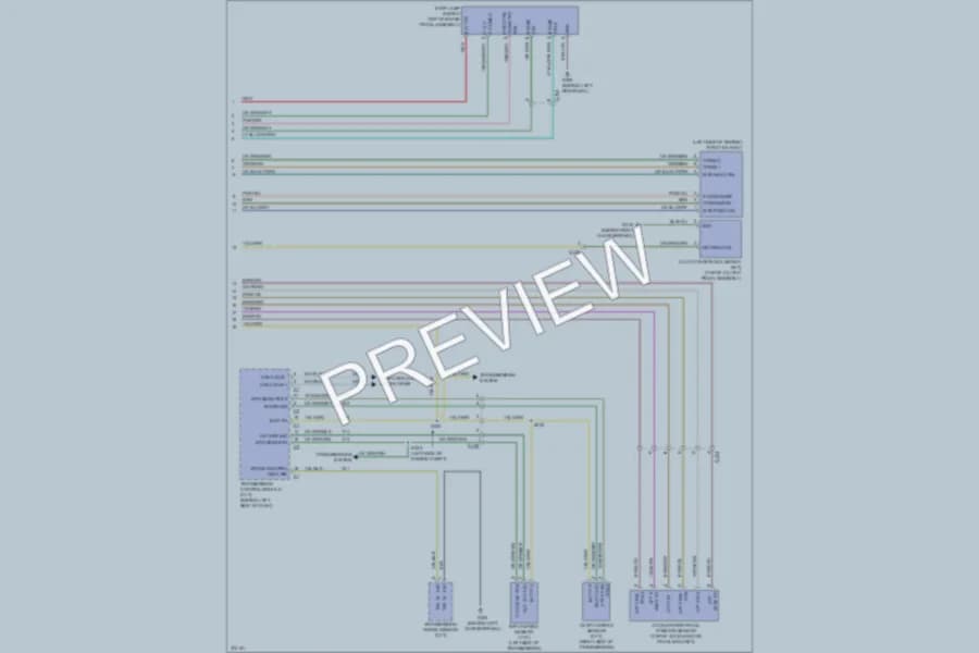 2012 Dodge Caliber Cruise Control wiring diagram preview