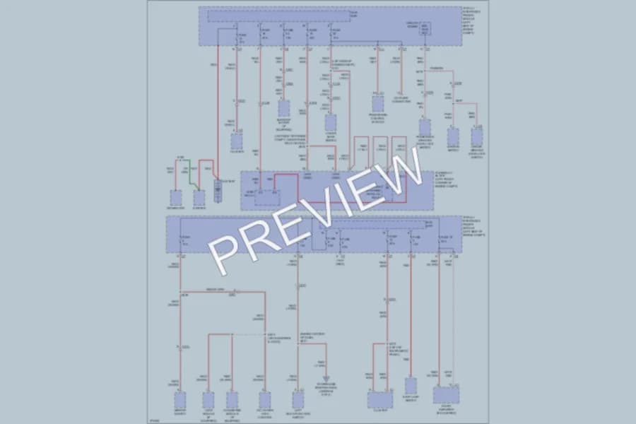 2012 Dodge Caliber Power Distribution wiring diagram preview
