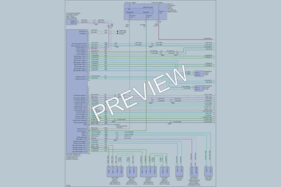 2012 Dodge Caliber Supplemental Restraints wiring diagram preview