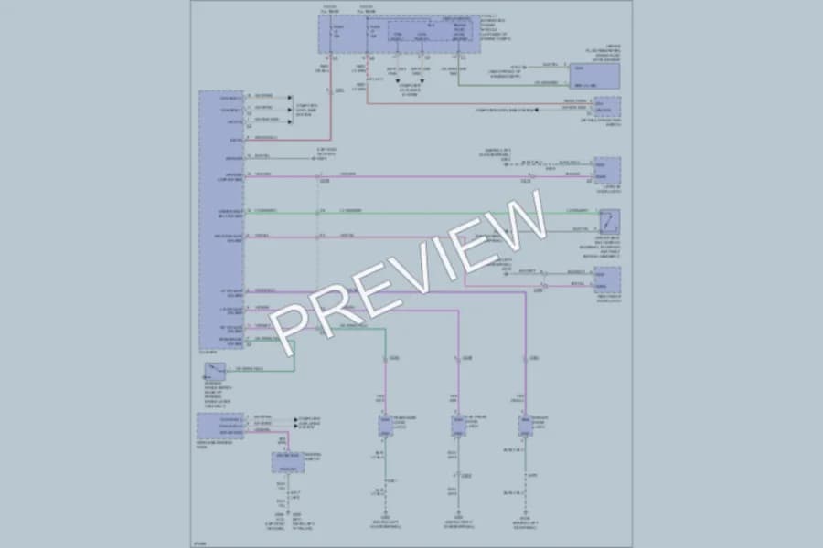 2012 Dodge Caliber Warning Systems wiring diagram preview