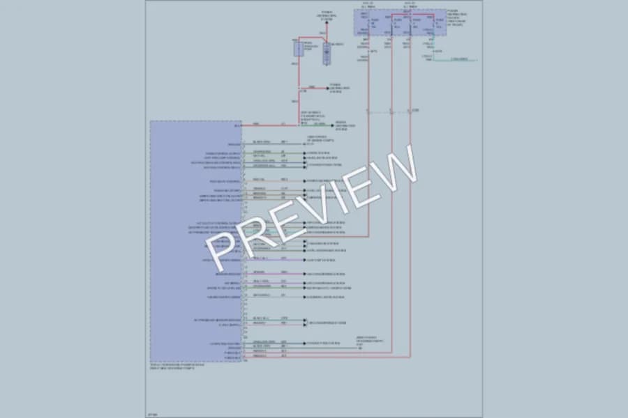 2012 Dodge Challenger Body Control Modules wiring diagram preview