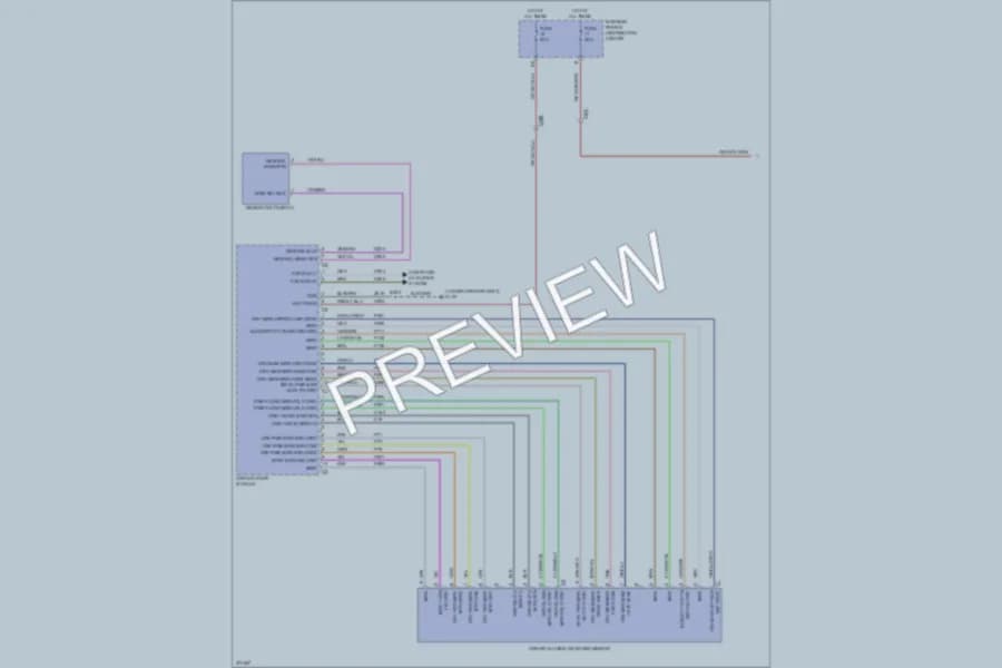 2012 Dodge Charger Memory Systems wiring diagram preview