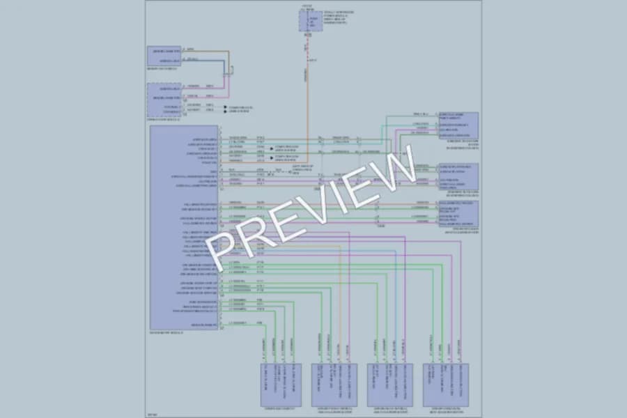 2012 Dodge Durango Memory Systems wiring diagram preview