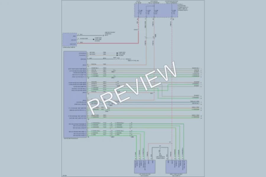 2012 Dodge Durango Power Seats wiring diagram preview