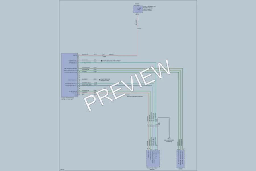 2012 Dodge Durango Radio wiring diagram preview