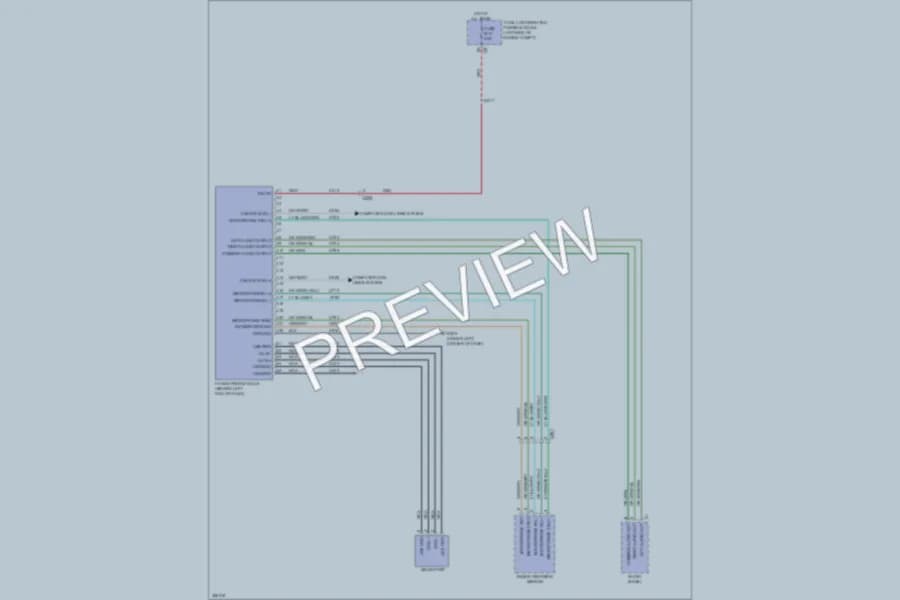 2012 Dodge GrandCaravan Radio wiring diagram preview