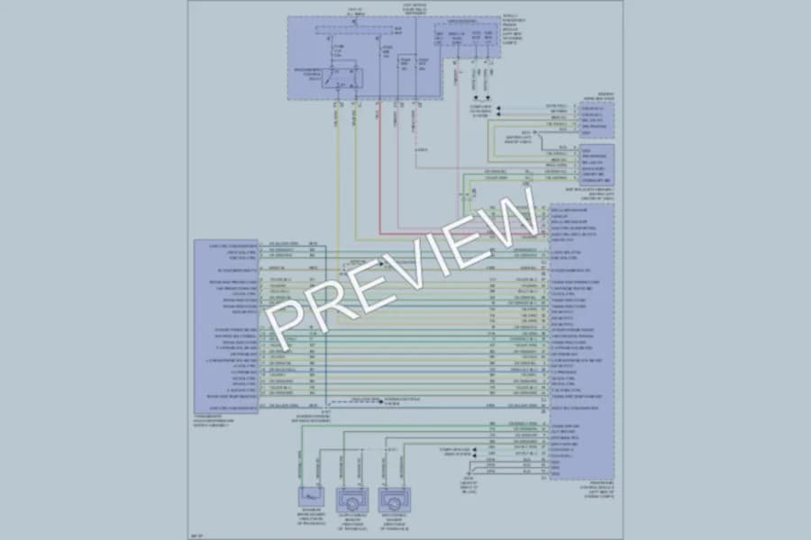 2012 Dodge GrandCaravan Transmission wiring diagram preview
