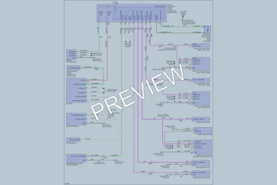 2012 Dodge GrandCaravan Warning Systems wiring diagram preview