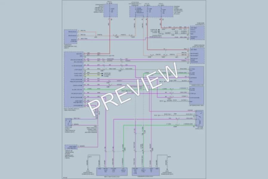 2012 Dodge Journey Anti Theft wiring diagram preview