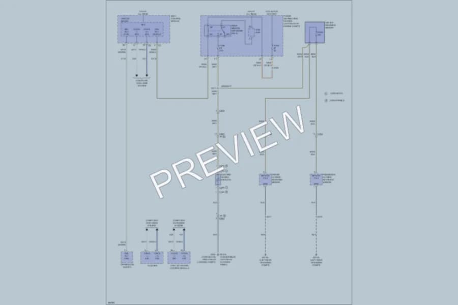 2012 Fiat 500 Defoggers wiring diagram preview