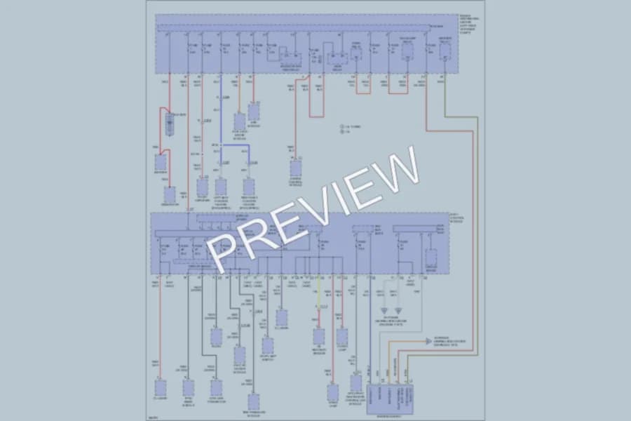 2012 Fiat 500C Power Distribution wiring diagram preview