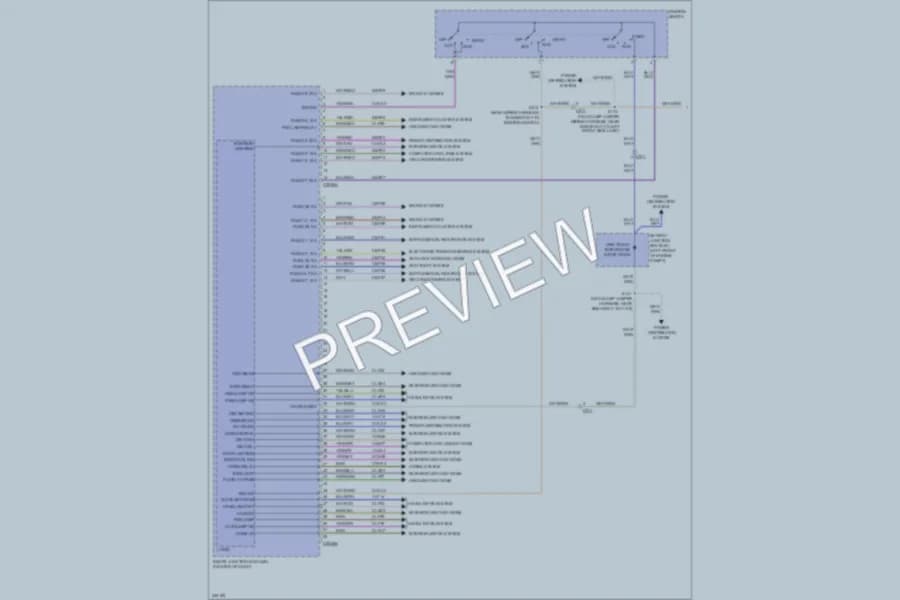 2012 Ford Escape Body Control Modules wiring diagram preview