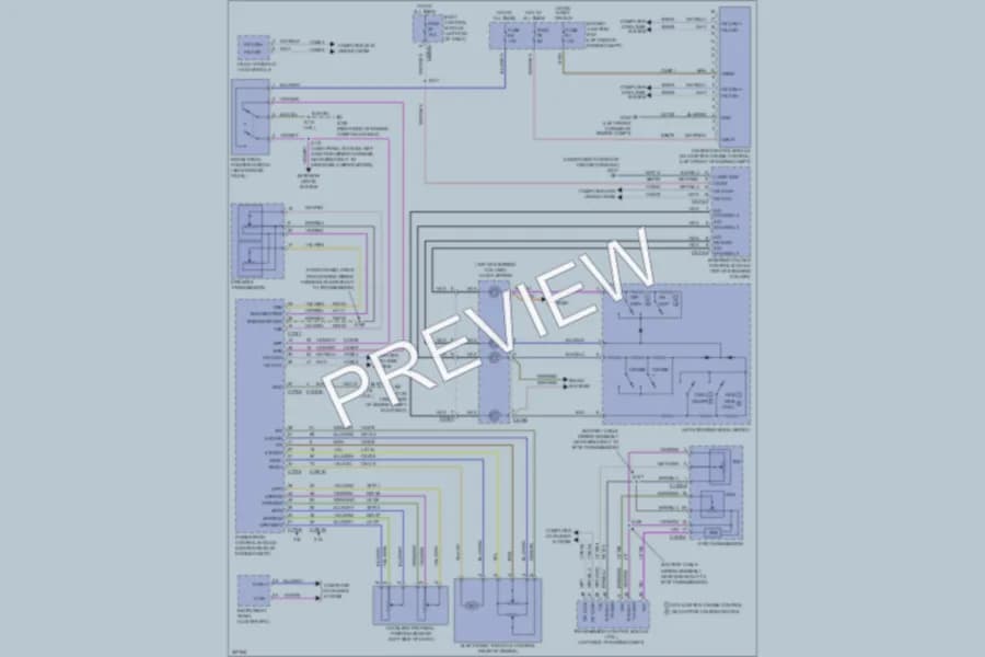 2012 Ford Explorer Cruise Control wiring diagram preview