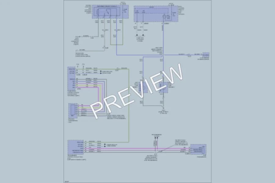 2012 Ford Explorer Exterior Lights wiring diagram preview