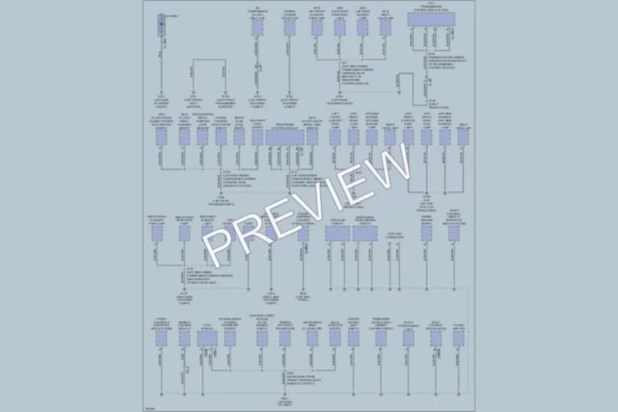 2012 Ford Fiesta Ground Distribution wiring diagram preview