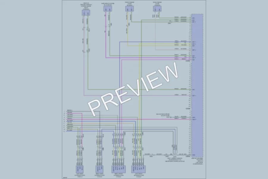 2012 Ford Focus Anti Theft wiring diagram preview