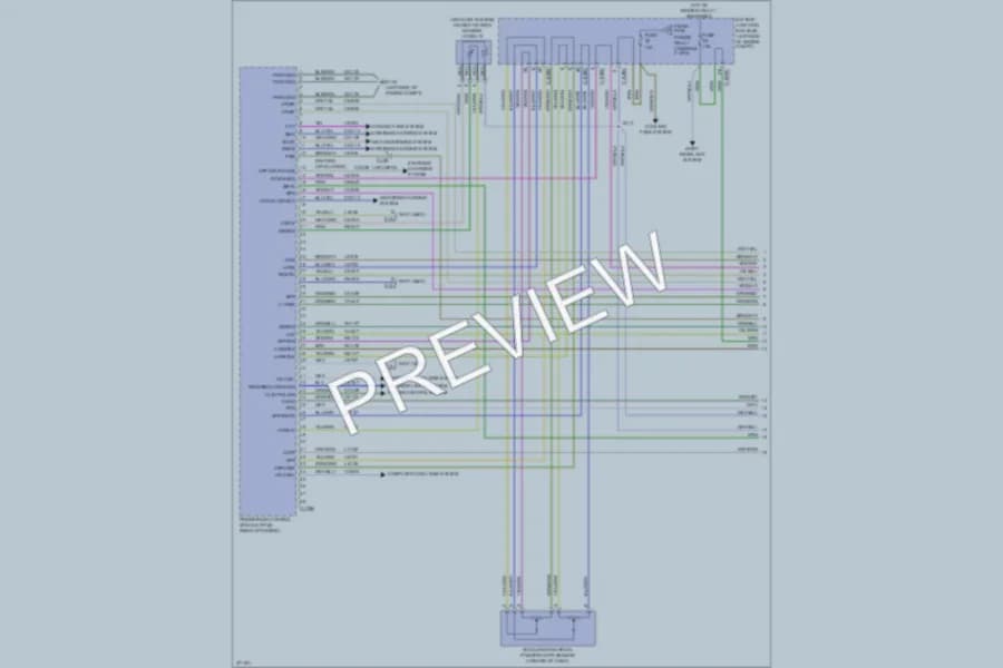 2012 Ford Focus Engine Performance wiring diagram preview