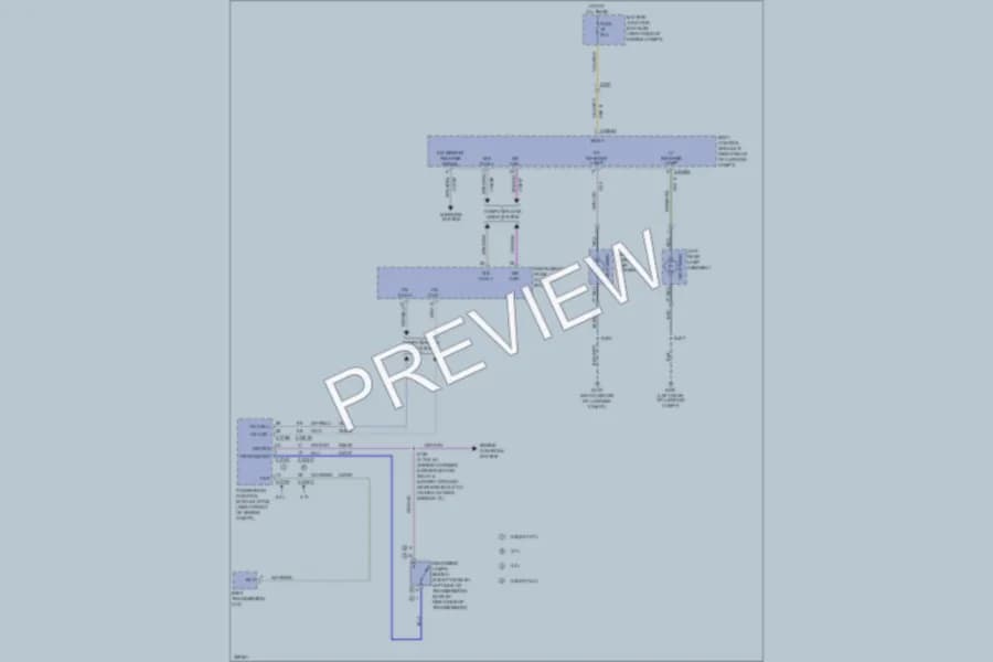 2012 Ford Mustang Exterior Lights wiring diagram preview