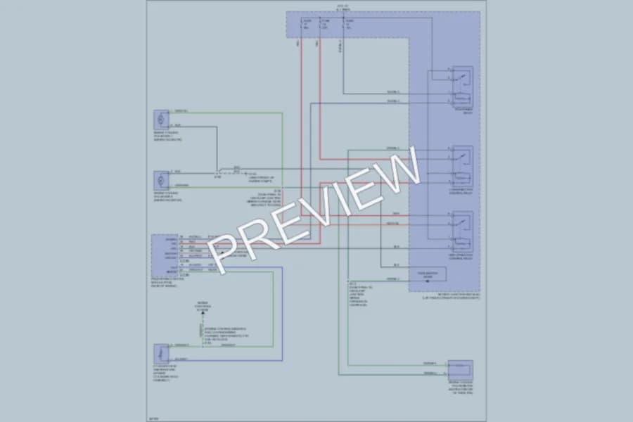 2012 Ford TransitConnect Cooling Fan wiring diagram preview