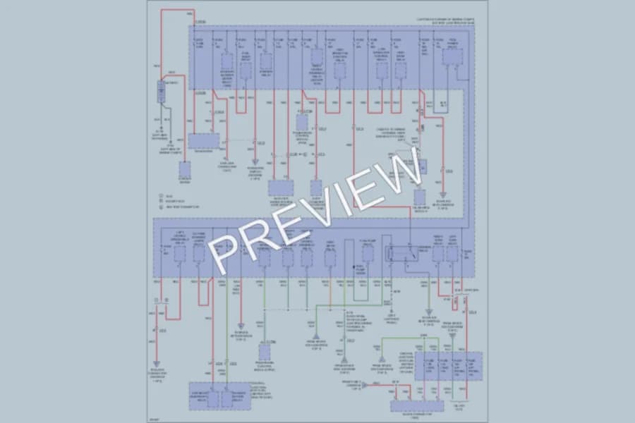 2012 Ford TransitConnect Power Distribution wiring diagram preview