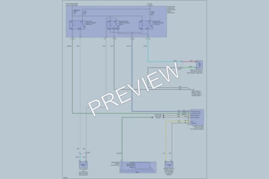 2012 GMC Acadia Cooling Fan wiring diagram preview